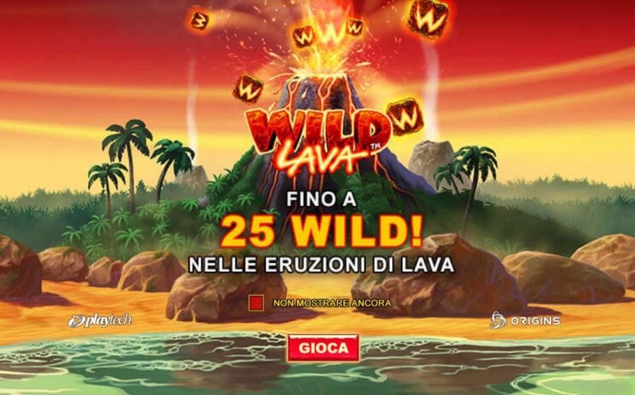 Wild Lava Schermata Iniziale - -