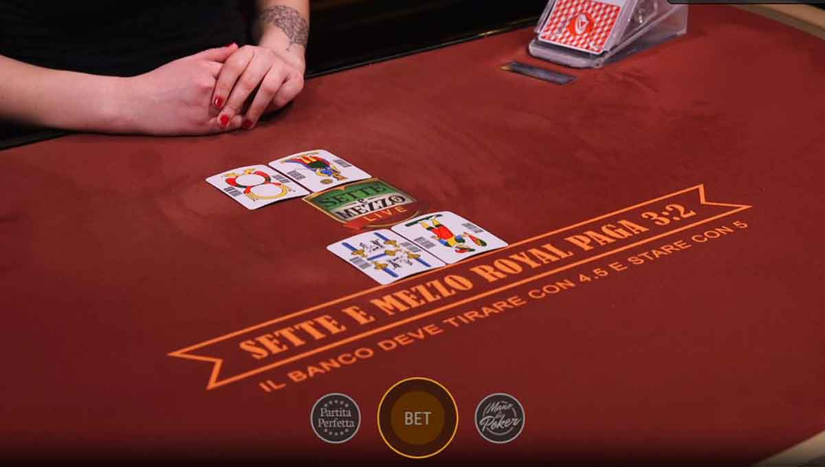 Sette e mezzo: come giocare live contro il banco - -