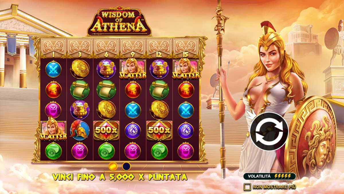 Wisdom Of Athena Schermata Iniziale - -