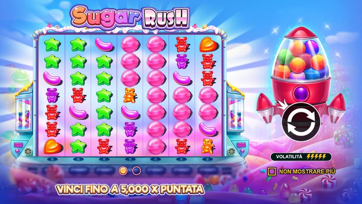 Sugar Rush Schermata Iniziale - -