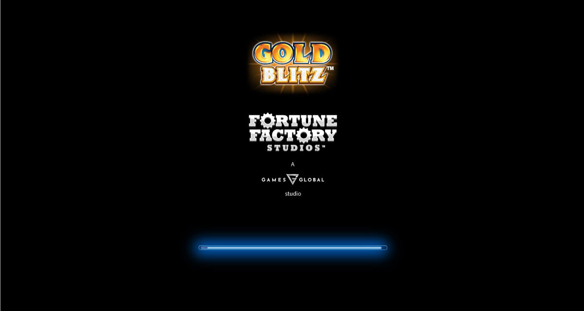 Gold Blitz Schermata Iniziale - -