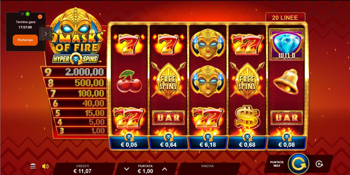 9 Masks Of Fire Hyperspins Simboli - -