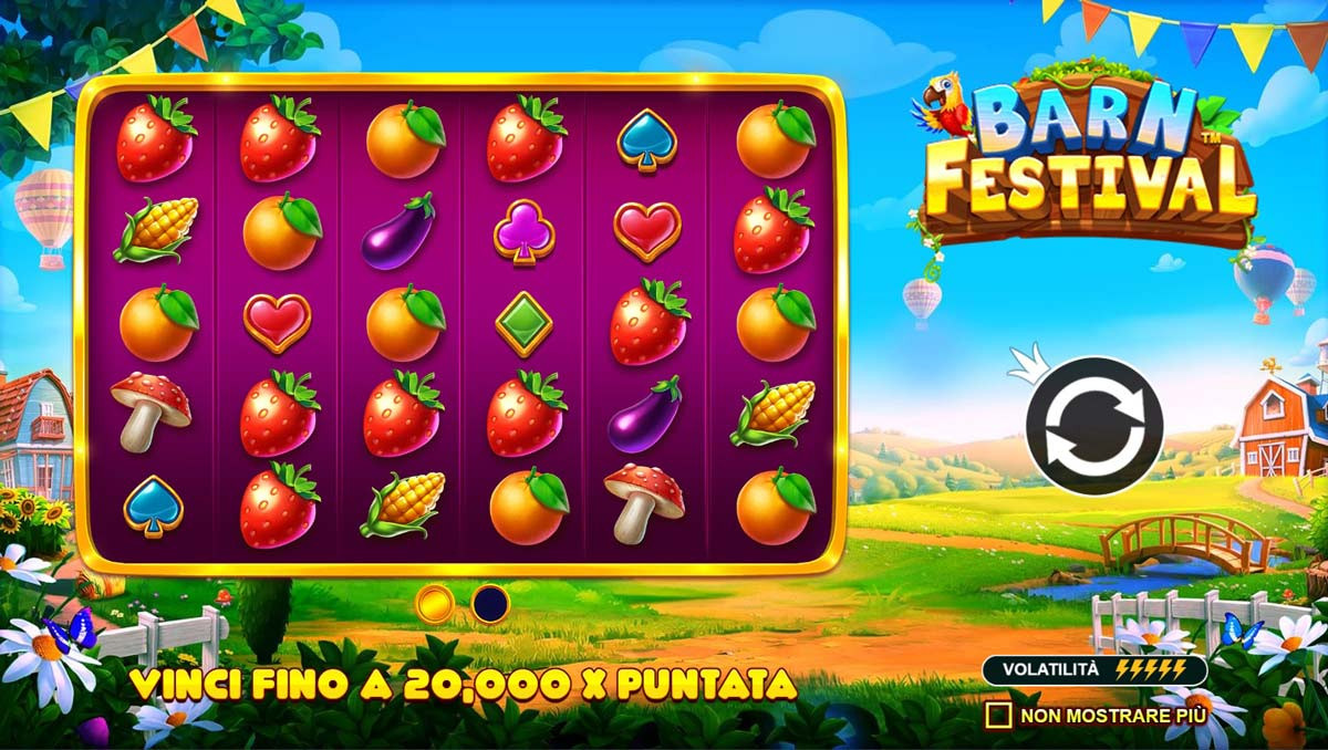 Barn Festival Schermata Iniziale - -