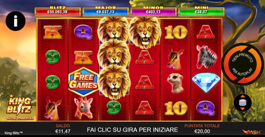 King Blitz Simboli - -