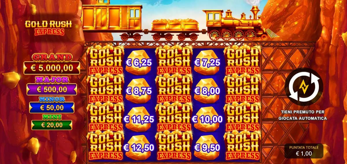 Gold Rush Express Simboli - -