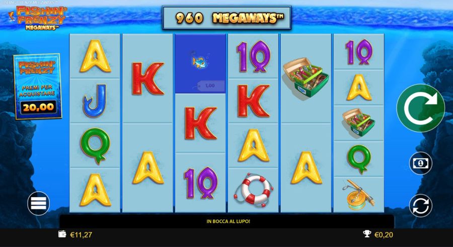 Fishin Frenzy Megaways Simboli - -