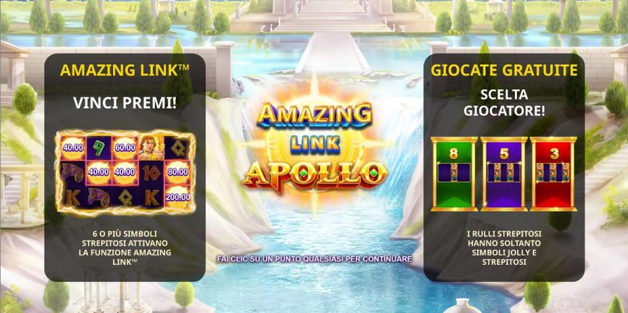 Amazing Link Apollo Schermata Iniziale - -