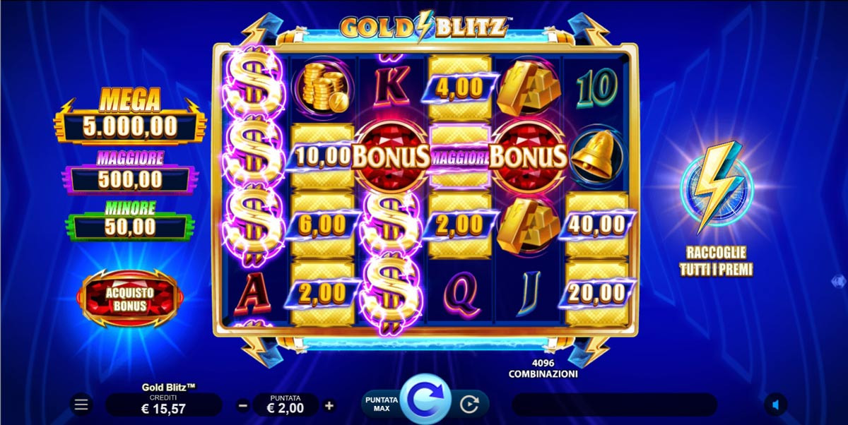 Gold Blitz Simboli - -