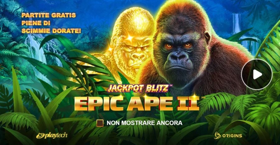 Epic Ape Ii Schermata Iniziale - -