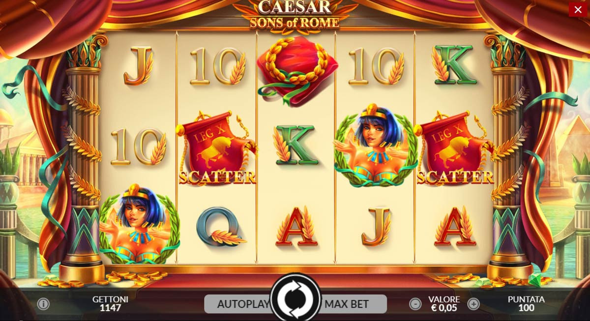 Caesar Sons Of Rome Simboli - -