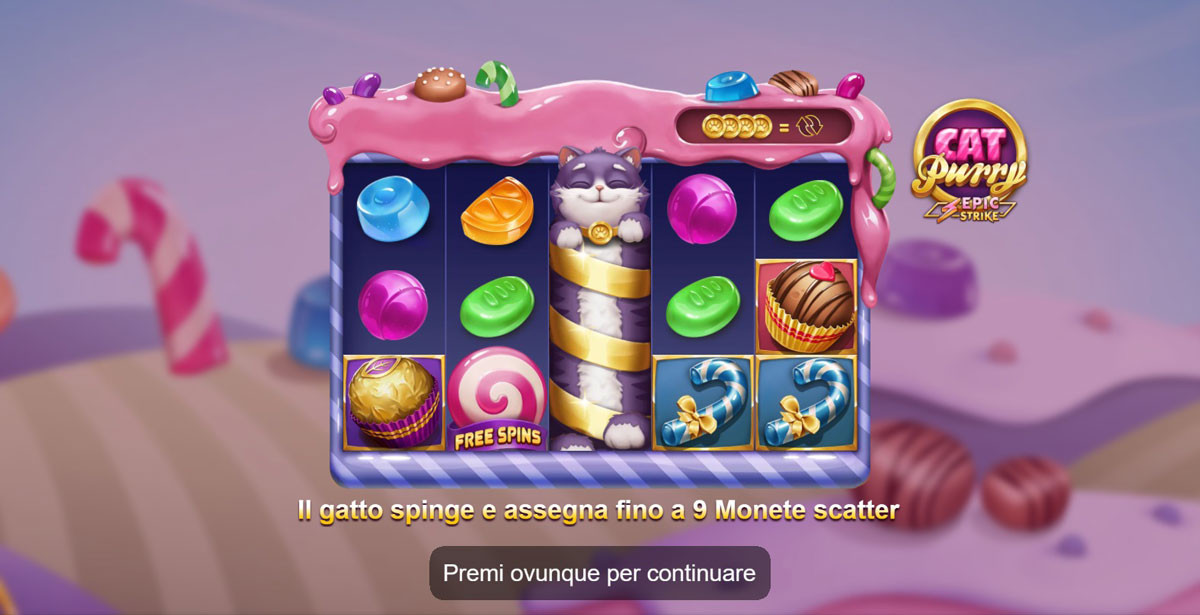 Cat Purry Schermata Iniziale - -