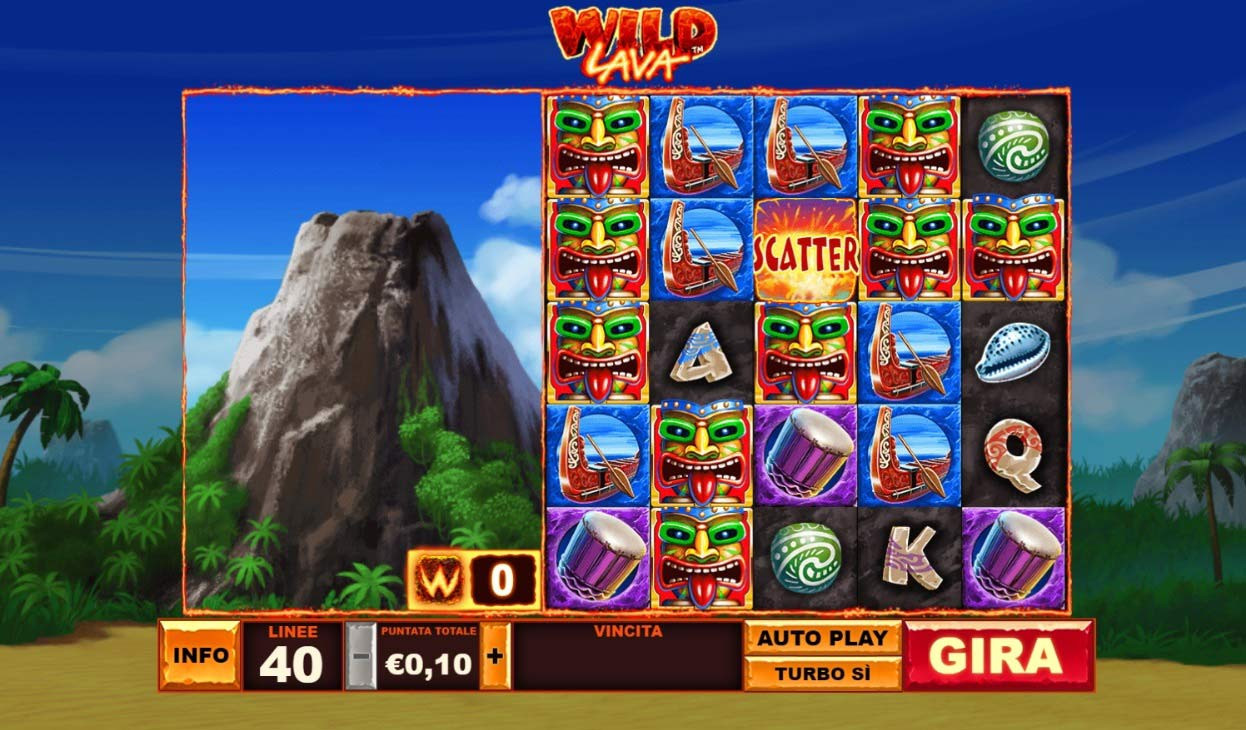 Wild Lava Simboli - -