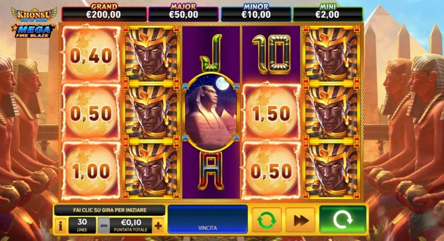 Mega Fire Blaze Khonsu God Of Moon Simboli - -